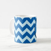 Glatte Runden-lächelnde honduranische Flagge Kaffeetasse (Vorderseite Links)