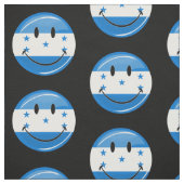 Glatte Runden-lächelnde honduranische Flagge Stoff (Muster)