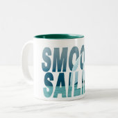 Glatte Segeln-Tasse Zweifarbige Tasse (Vorderseite Links)