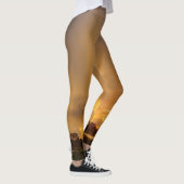 GLATTE SONNENGLÜH LEGGINGS (Rechts)