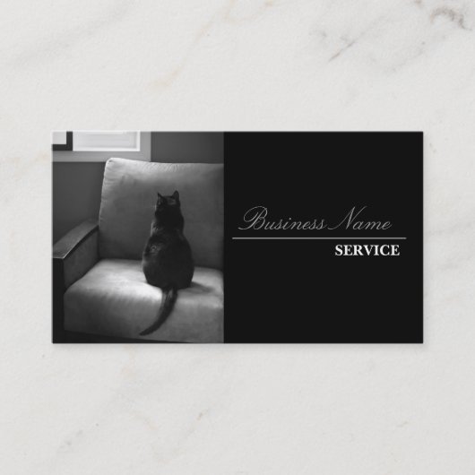 Glatte und moderne Visitenkarte (Vorderseite)