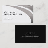 Glatte Visitenkarte (Vorne/Hinten)