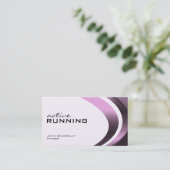 Glatte Visitenkarte (Stehend Vorderseite)