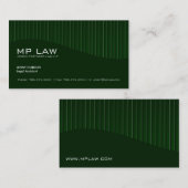 Glatte Visitenkarte (Vorne/Hinten)