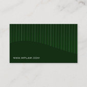 Glatte Visitenkarte (Rückseite)