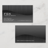 Glatte Visitenkarte (Vorne/Hinten)