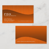 Glatte Visitenkarte (Vorne/Hinten)