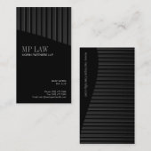 Glatte Visitenkarte (Vorne/Hinten)