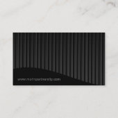 Glatte Visitenkarte (Rückseite)