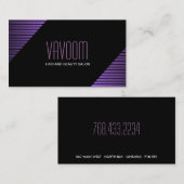 Glatte Visitenkarte (Vorne/Hinten)