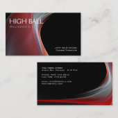 Glatte Visitenkarte (Vorne/Hinten)