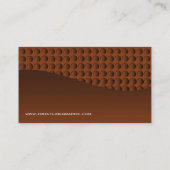 Glatte Visitenkarte (Rückseite)