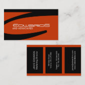 Glatte Visitenkarten Visitenkarte (Vorne/Hinten)