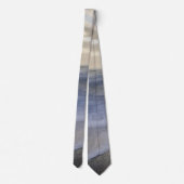 Glatte Wellen an Cocoa Pier Neck Tie Krawatte (Rückseite)