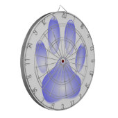 Glatteig Druck Dartscheibe (Vorderseite Links)