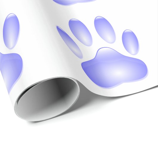 Glatteig Druck Geschenkpapier (Rolleneckpunkt)