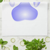 Glatteig Druck Geschirrtuch (Gefaltet)