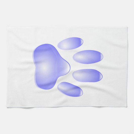 Glatteig Druck Geschirrtuch (Horizontal)