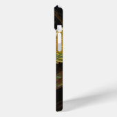 Glatteigel, blau und goldgegossen Case-Mate iPhone hülle (Rückseite / Links)