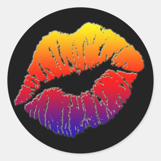 glätten runder aufkleber (Vorderseite)