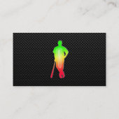 Glatter Baseball Visitenkarte (Rückseite)