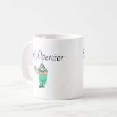 Glatter Betreiber Kaffeetasse (Vorderseite Links)