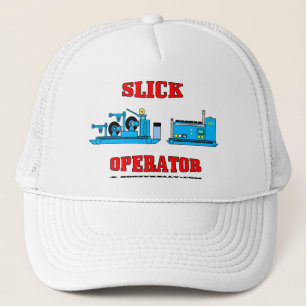 Glatter Betreiber, Slickline Betreiber, Hut, Truckerkappe