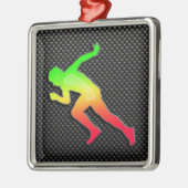 Glatter Betrieb Ornament Aus Metall (Links)