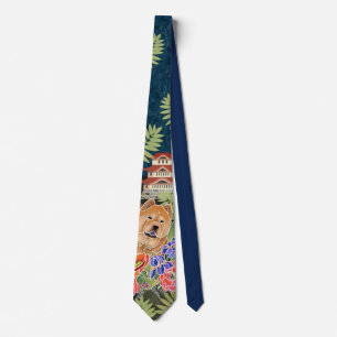 GLATTER Chow-Chow - Designerkrawatte durch Sandra Krawatte