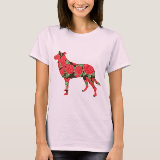 Glatter Collie T-Shirt (Vorderseite)