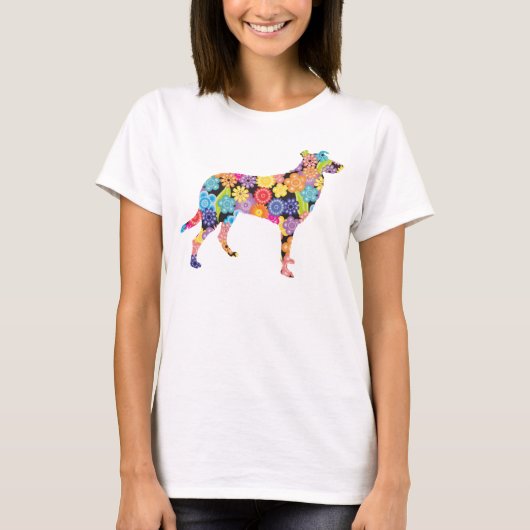 Glatter Collie T-Shirt (Vorderseite)