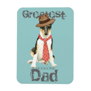 Glatter Collie-Vater Magnet