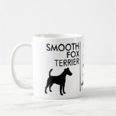 Glatter Foxterrier, Hundezucht Kaffeetasse (Links)