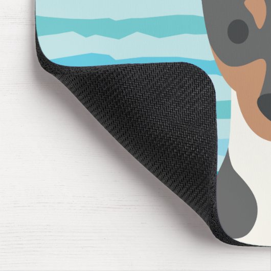 Glatter Foxterrier Mousepad (Ecke)