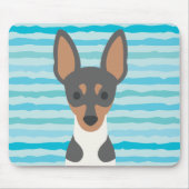 Glatter Foxterrier Mousepad (Vorne)