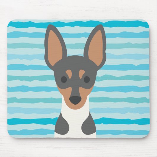 Glatter Foxterrier Mousepad (Vorne)