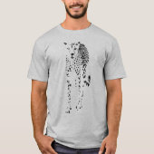 Glatter Gepard, Vorder-auf | afrikanischen wild T-Shirt (Vorderseite)