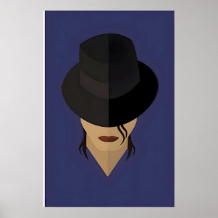 Glatter Krimineller Original Icon Design Druck -Dr Poster