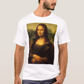 Glatter Originaler Mona - Leonardo Da Vinci T-Shirt (Vorderseite)