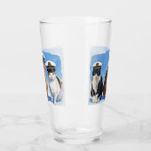 Glatter Pfoten Segeln Glas (Links)