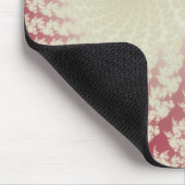 Glatter roter Strudel-Mauspad Mousepad (Ecke)