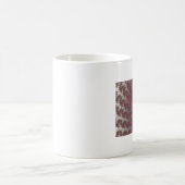 Glatter roter Whirlpool2 Becher Kaffeetasse (Mittel)