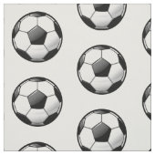 Glatter runder Fußball Stoff (Muster)