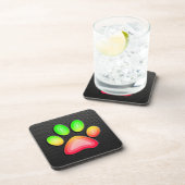 Glatter Tatzen-Druck Untersetzer (Rechte Seite)