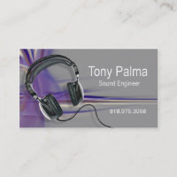 Glatter Toningenieur - Musikindustrie-Karte