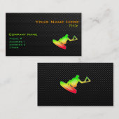 Glatter Wakeboarder Visitenkarte (Vorne/Hinten)