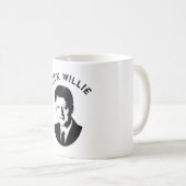 Glatter Willie - Bill Clinton Kaffeetasse (VorderseiteRechts)