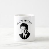 Glatter Willie - Bill Clinton Kaffeetasse (Mittel)