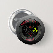 Glatter wütender button (Vorne & Hinten)
