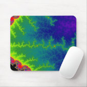 Glatter Zickzack-Mauspad Mousepad (Mit Mouse)